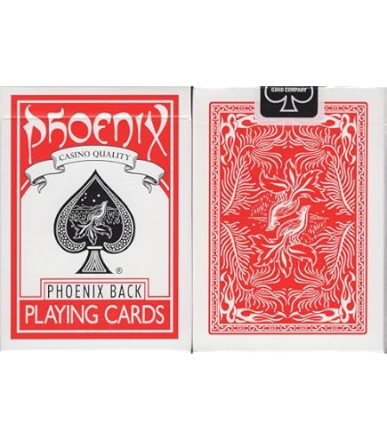 Phoenix Playing Cards USPCC - Blue & Red (Blue) : Amazon.ca
