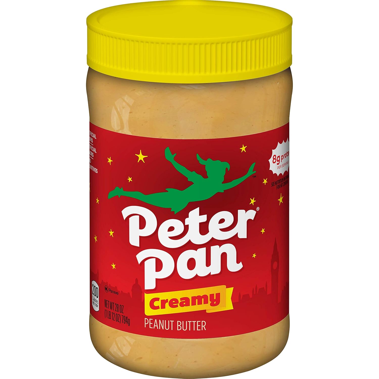 Amazon Com Peter Pan Creamy Peanut Butter 28 Oz Grocery Gourmet Food