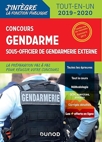 Download Concours Gendarme sous-officier de gendarmerie externe - Tout-en-un: Tout-en-un - 2019/2020 PDF