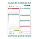 bloom daily planners Planning System Tear Off To Do Pad - Teal Daily Planner To Do Pad 6" x 9"
