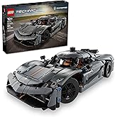 LEGO Technic Koenigsegg Jesko Absolut Grey Hypercar, Sports Car Building Set for Boys and Girls, Vehicle Racing for Kids, Bui