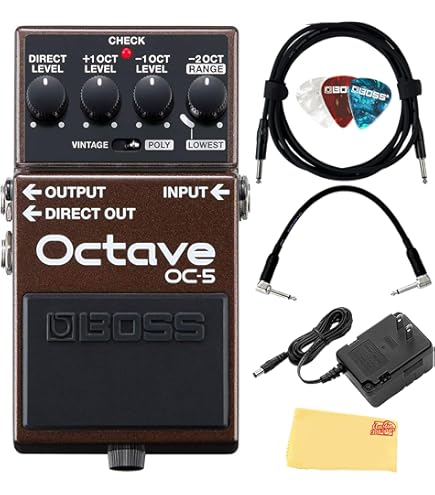 ギター OC-5 / BOSS Amazon.com: BOSS Oc-5 Octave Guitar And Bass Effect Pedal