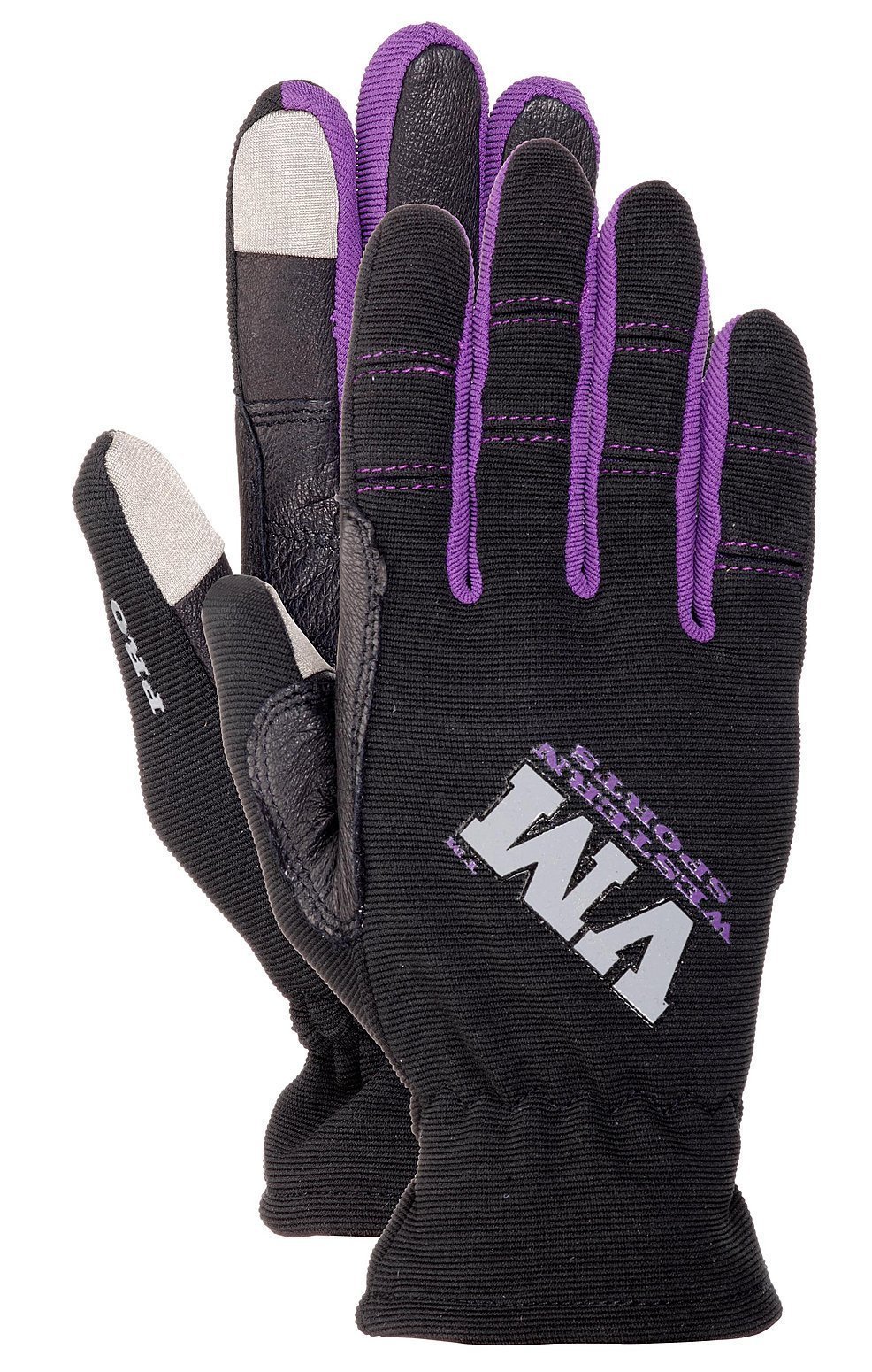 VM 68031833 Western Sports Women's Pro Riding Gloves (Purple, M/rh