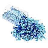 Mandala Crafts 20000 Royal Blue Sequins for Crafts