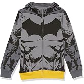 DC Comics boys Batman Cosplay Zip-up Hoodie With Cape - DC - Boys 4-20