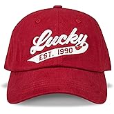Lucky Brand Classic Cotton Hat | Adjustable | Dad Hat | Baseball Cap | Golf | Fishing | Low Profile | 5 Panel Design