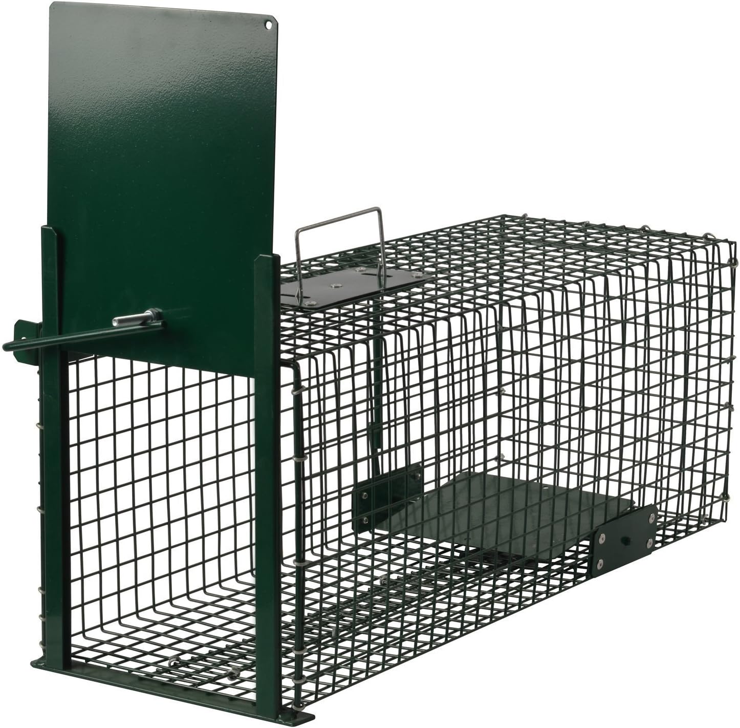 Moorland Safe 5001 Lebendfalle 60x23x23cm als Marder-Falle, Katzen-Falle, Fuchs-Falle, Ratten-Falle mit Falltür