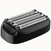 TOPWILL Shaver Head Replacement Part X03 Black, Compatible with Series FX80 and Series FX80 Gift Set Electric Razors for Men