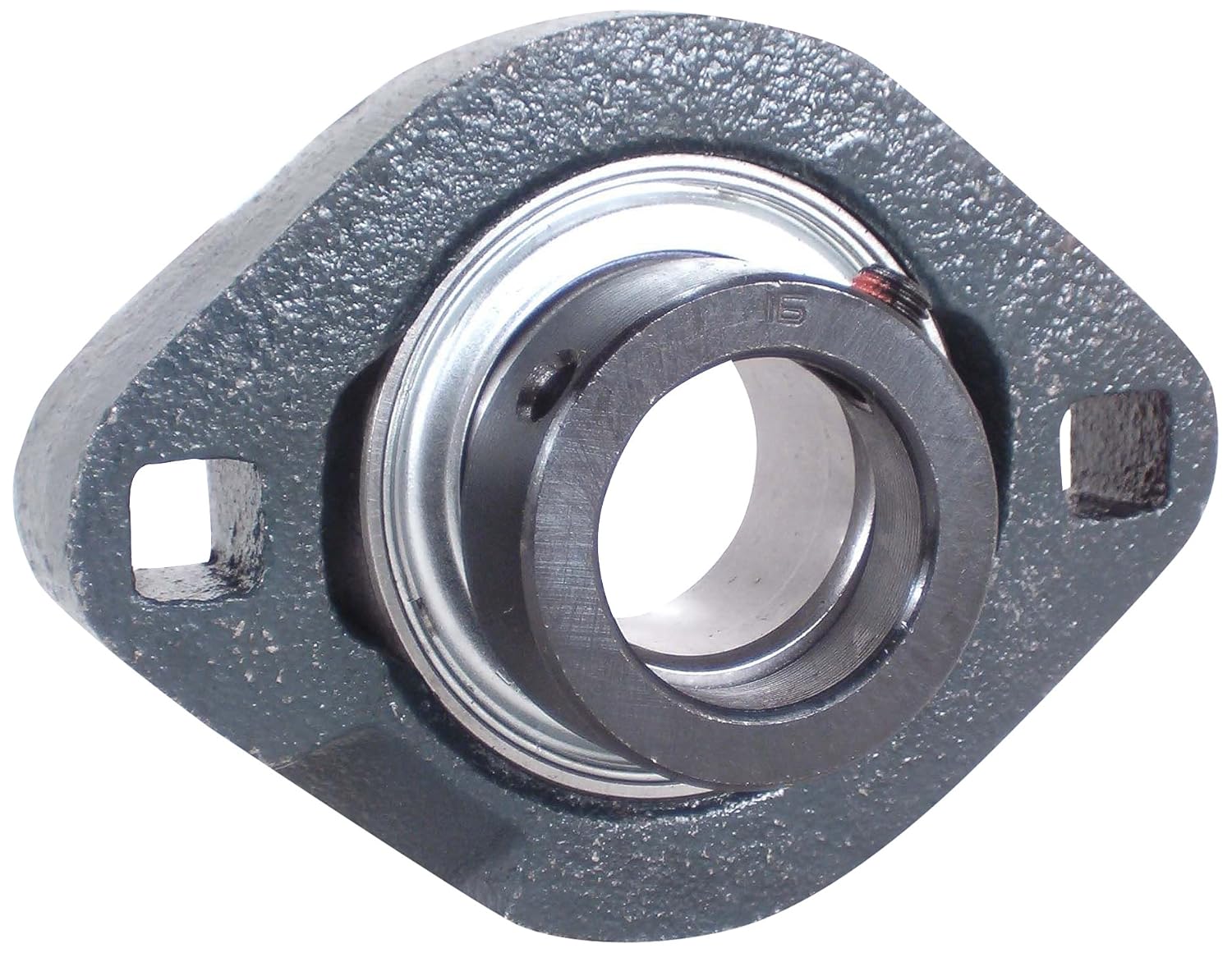 Peer Bearing FHFLCTQ20525 mmG 2 Bolt Flush Flange Unit, Narrow Inner