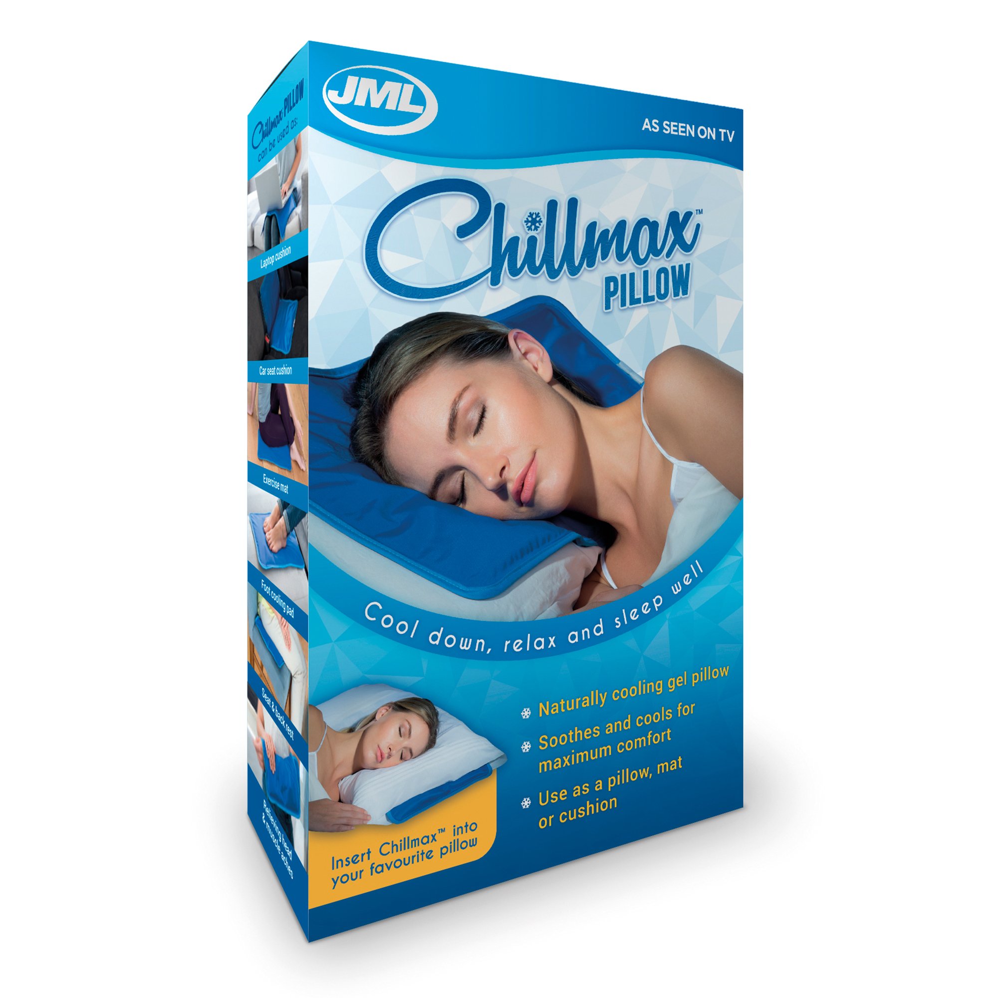 JML Chillmax Pillow Gel Inlay, Natural Cooling & Maximum Comfort For