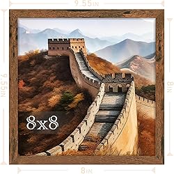 Picrit 8x8 Picture Frame, Photo Frame for Wall
