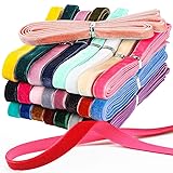 Velvet Ribbon 3/8 Inch - 30 Colors 60 Yards Black