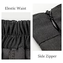 Tivifox Pleated Skirts for Girls Dark Grey Tennis