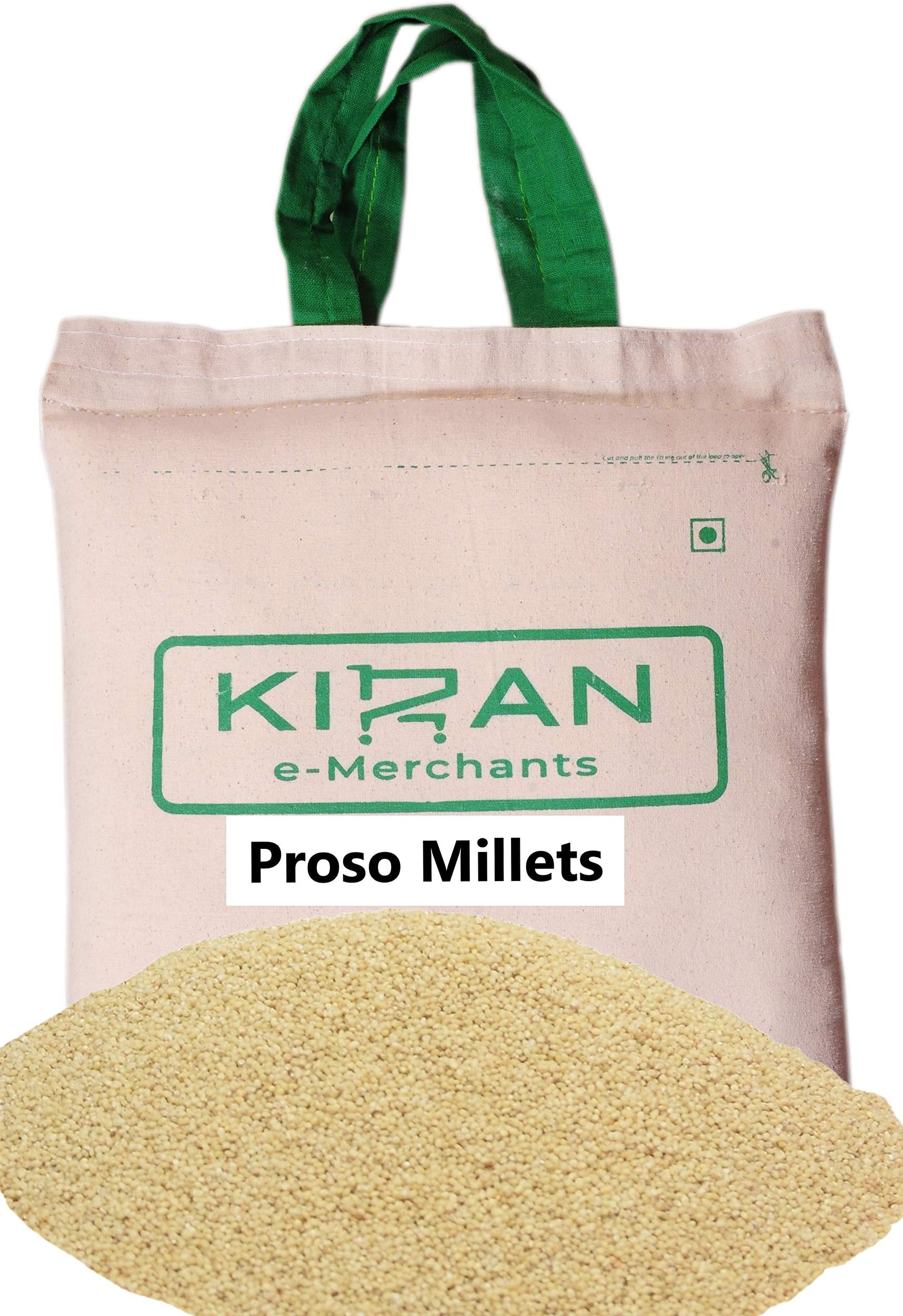 KiranProso Millets,(Hulled & Sortex Cleaned) Eco-Friendly Pack, 10 lb (4.54 KG)