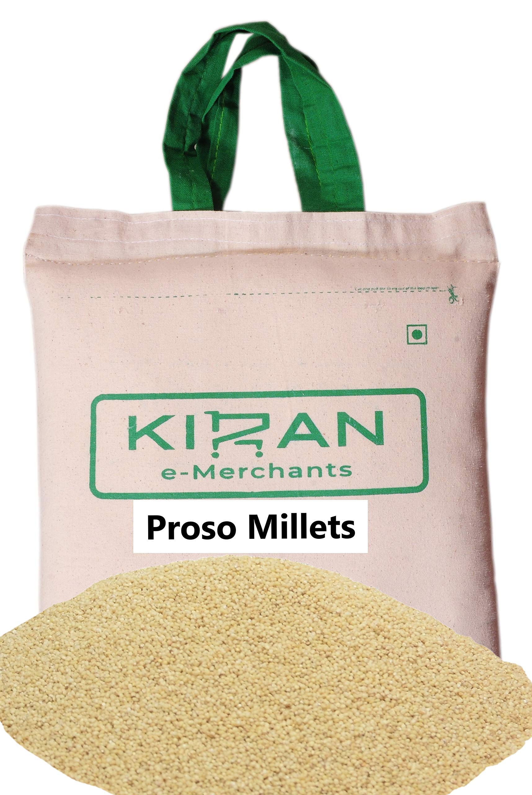 KiranProso Millets,(Hulled & Sortex Cleaned) Eco-Friendly Pack, 10 lb (4.54 KG)
