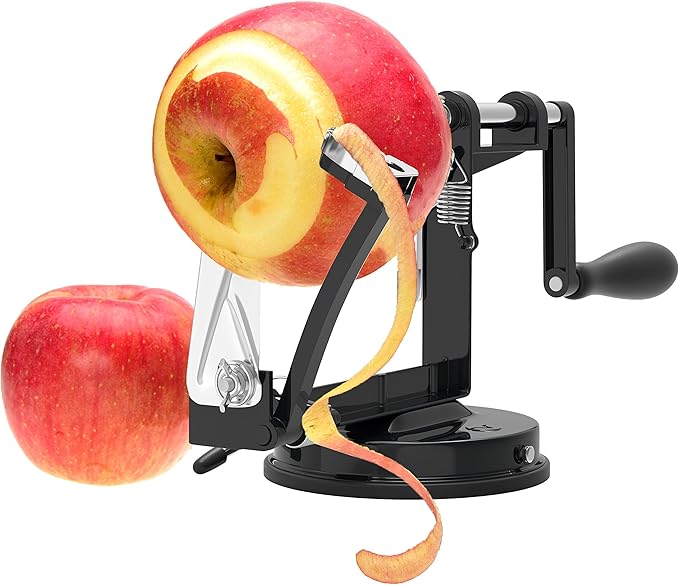 Vremi Apple Peeler Corer Slicer Machine with Vacuum Suction