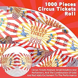 1000 Pieces Carnival Roll Tickets Raffle Tickets
