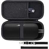 Lebakort Hard Case Compatible with Bose SoundLink Flex 2nd Gen/Bose SoundLink Flex Portable Speaker, Black Case