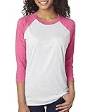 Next Level Unisex 3/4-Sleeve Raglan
