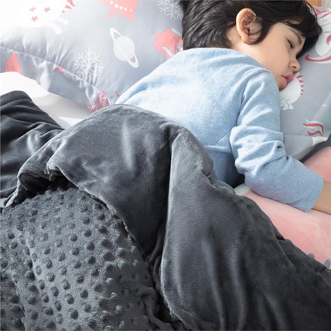Amazon.com: Bedsure Children Weighted Blanket with Removable Duvet