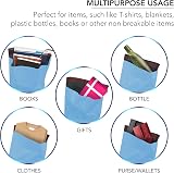 iSOUL Strong Large Mailing Bags 10 x 14 Blue 100 Pack Opaque Self Seal view 6