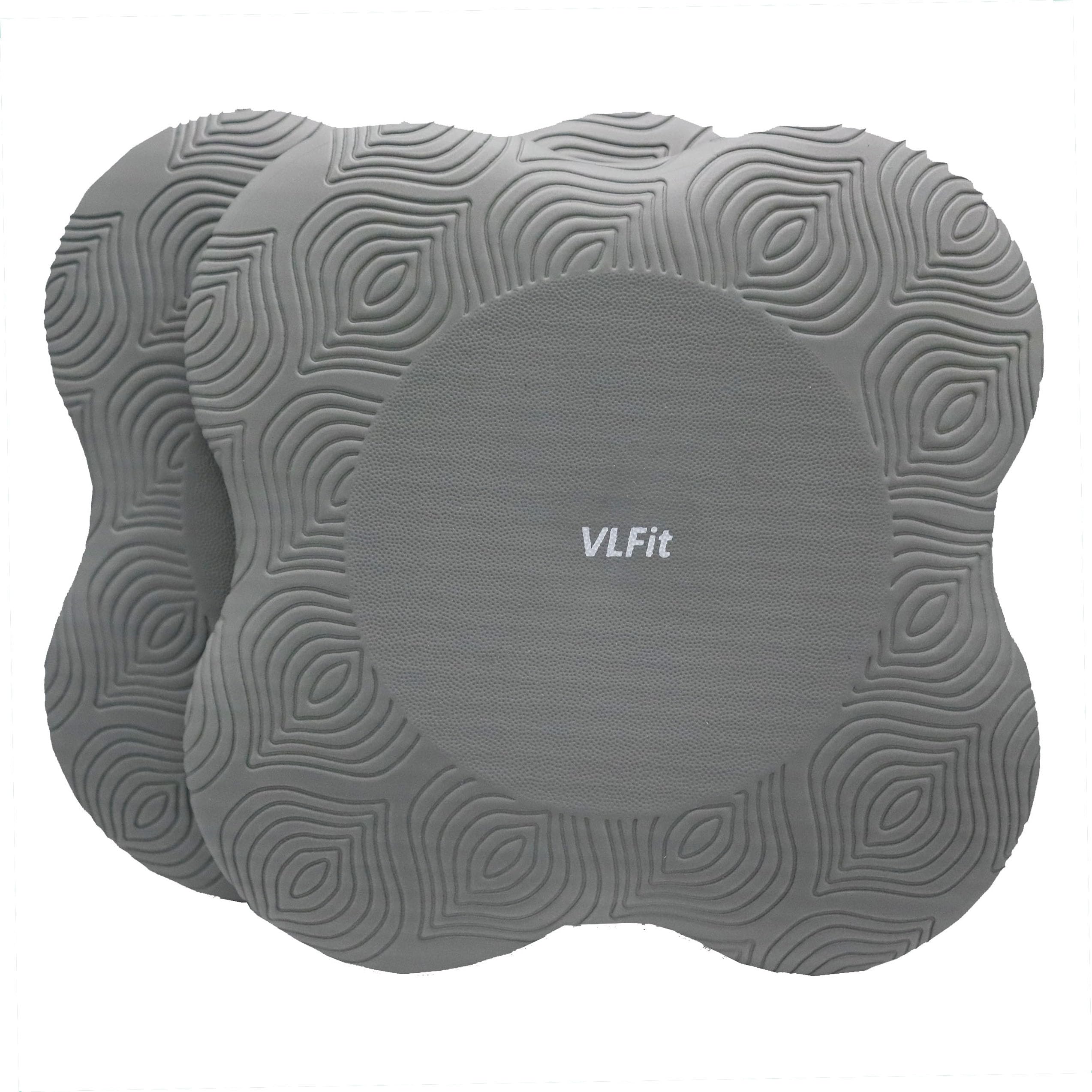VLFit 2pcs Yoga Knee Pads, Non-slip Yoga Mats for Kneeling Support for Knees, Hands, Wrists, and Elbows, Comfortable & Lightweight