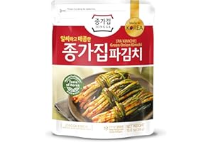JONGGA Korean Cold Chain Premium Kimchi (Green onion, 300g (10.58oz))