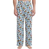 Mens Pajama Pants Funny Pajama Pants for Men with Pockets Soft Printed Sleepwear Bottoms Novelty Sleep Lounge Pants