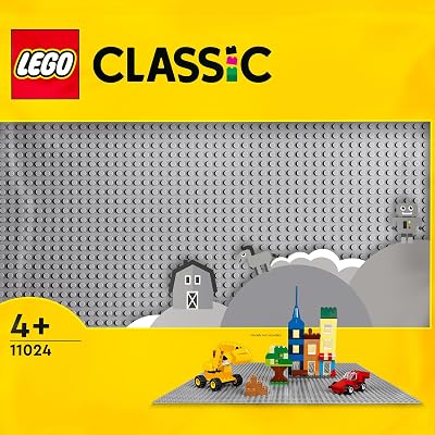 LEGO 11024 Classic Grey Baseplate 48x48 Stud Building Board