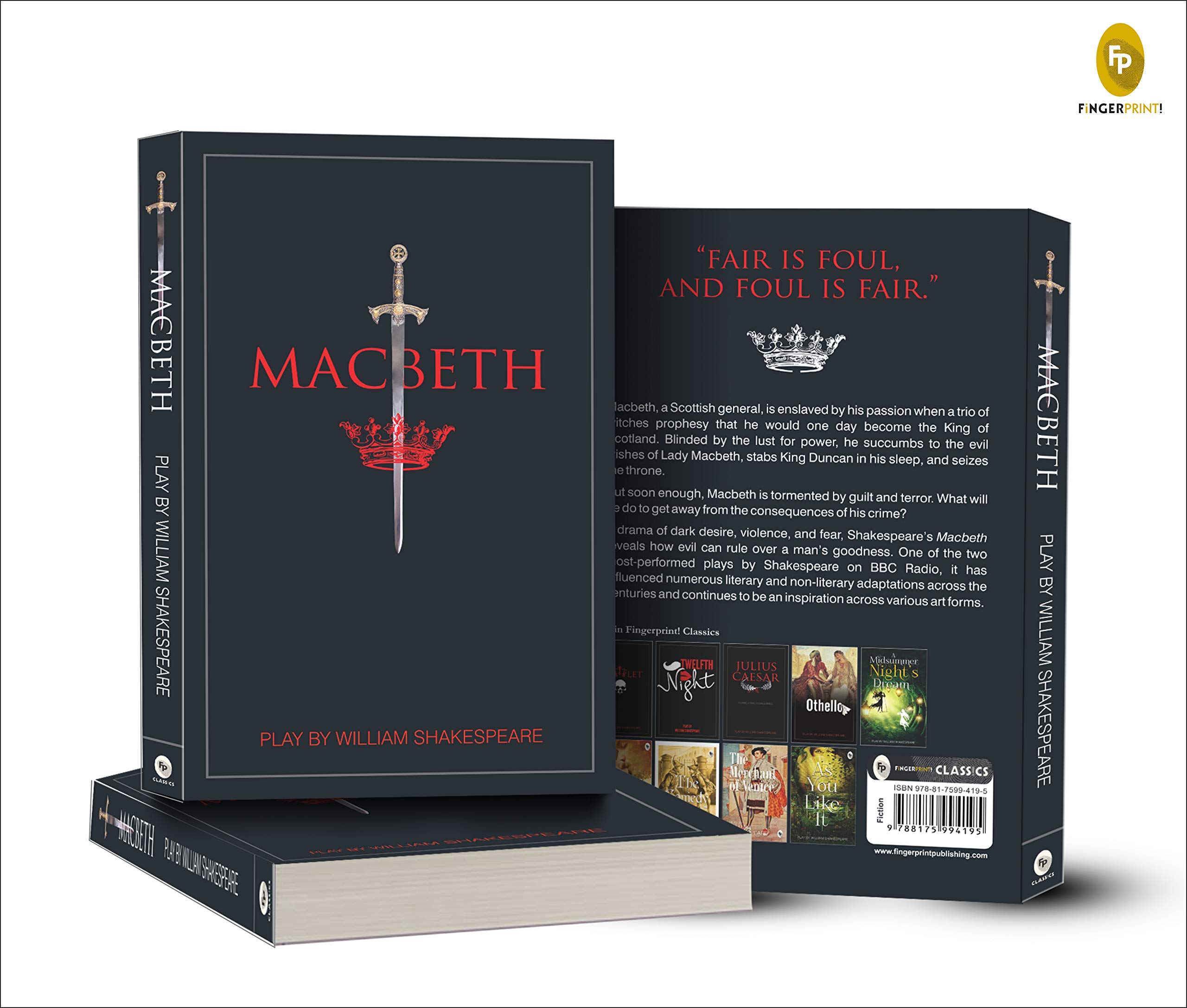 Macbeth Macbeth Macbeth Paperback Kindle Audible Audiobook Mass Market Paperback Hardcover Audio CD