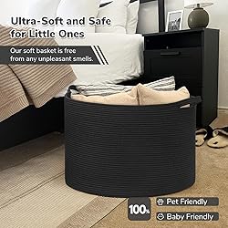 INDRESSME 115L Extra Large Black Blanket