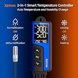 Xetron Temperature and Humidity Controller 110V 10A