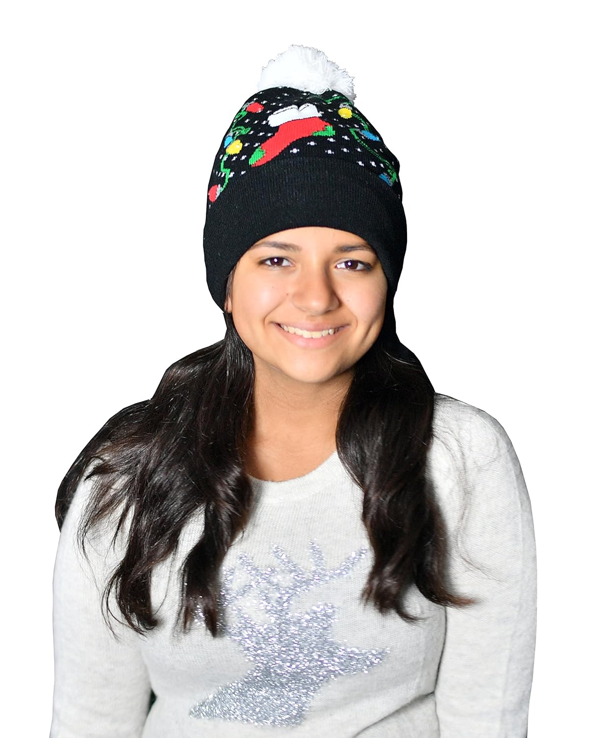 stocking hat with light