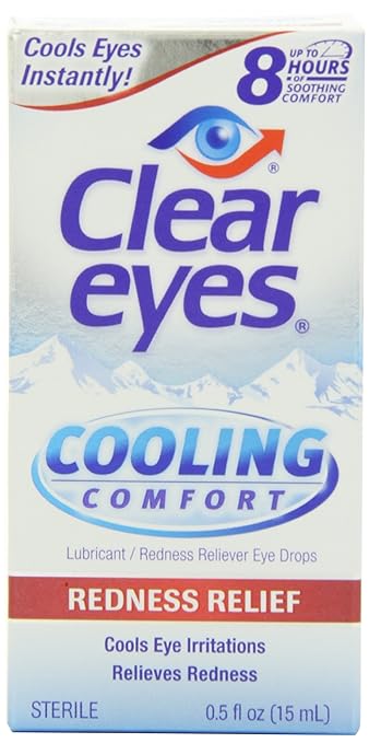 Amazon Com Clear Eyes Cooling Comfort Redness Eye Drops