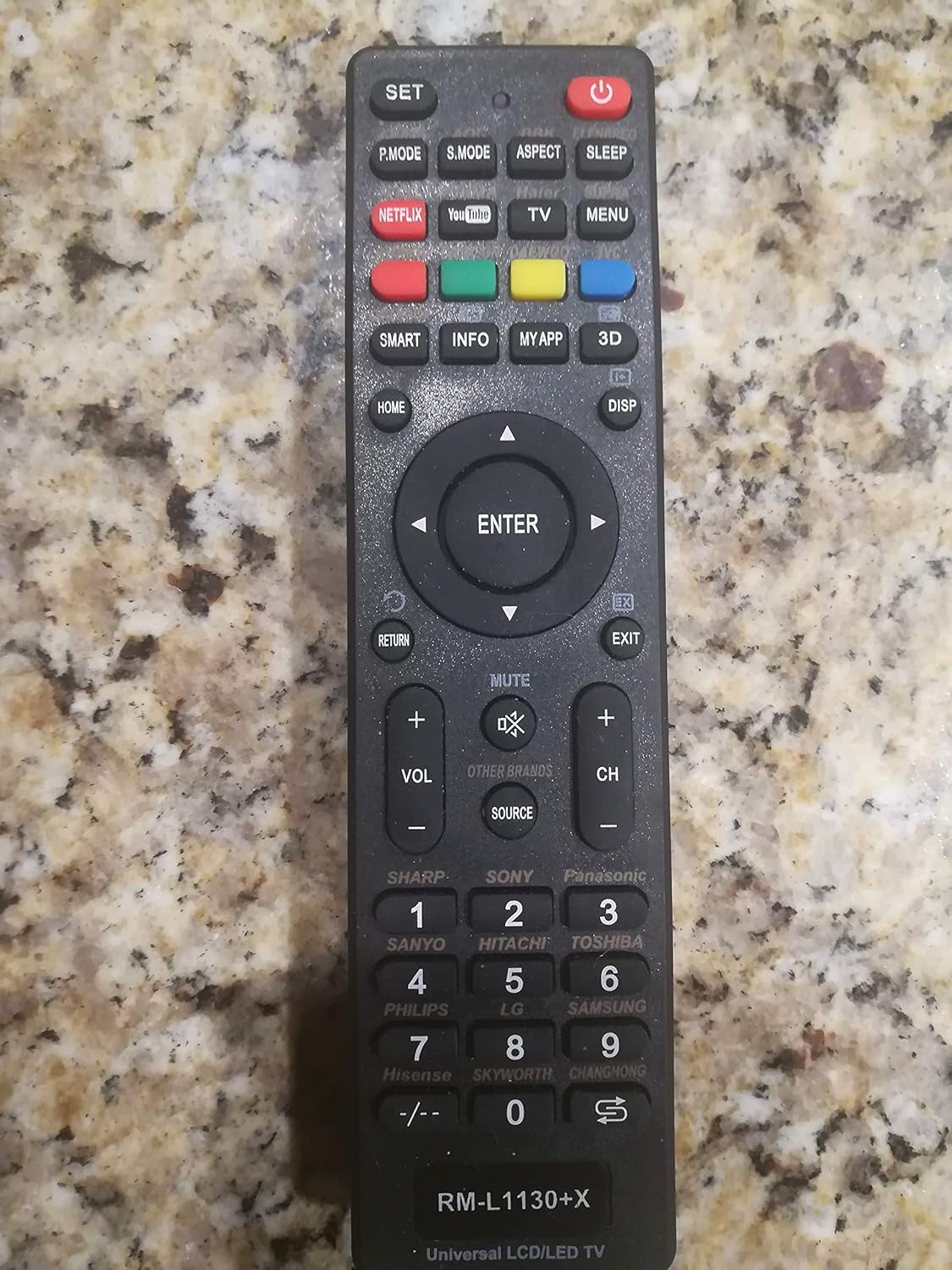 TV Remote Universal Programmable RML1130+X Home Audio