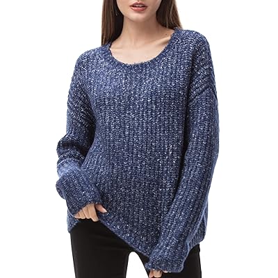 Women's Oversized Cable Knit Sweater Chunky, Warm Zambia Ubuy