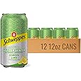 Schweppes Lemon Lime Sparkling Seltzer Water - 12, 12oz cans - Refreshing and Crisp Lemon Lime Flavor - Perfect Alone or Mixed - 12 Pack