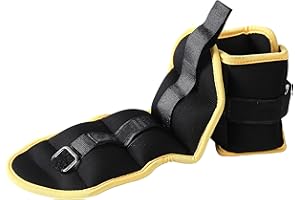 JFIT Adjustable Ankle Weights - Ankle Weight Pair 10 Weight and Bundle Options - 0.5 to 10 lbs Each, Set of 2, Adjustable Straps – Comfortable, Breathable, Moisture Absorbent Weight Straps for Men and Women
