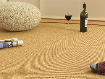 Amazon De Astra Sisal Teppich Salvador Farbe Chablis Bordure