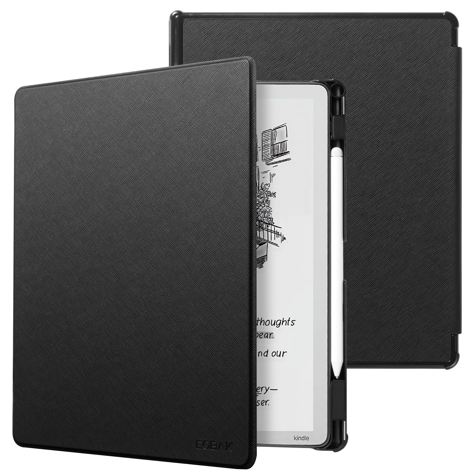 Photo 1 of CoBak Case for 11" Kindle Scribe 3rd Generation 2025, Kindle Scribe Colorsoft - All New PU Leather Cover with Auto Sleep Wake, Pen Holder for Scribe 11" 2025 Released