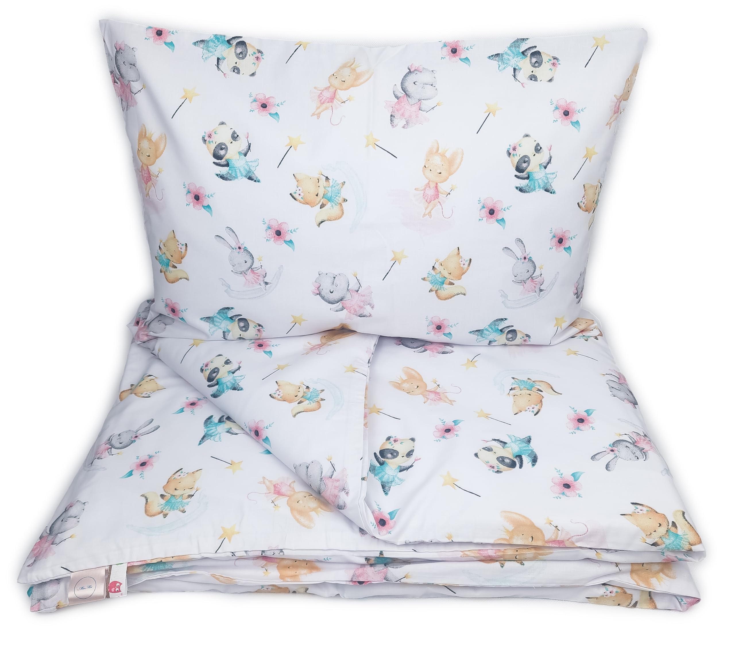 Baby's Comfort Bedding Set Duvet Cover (90 x 120 cm) + Pillowcase (40 x 60 cm), Fairies
