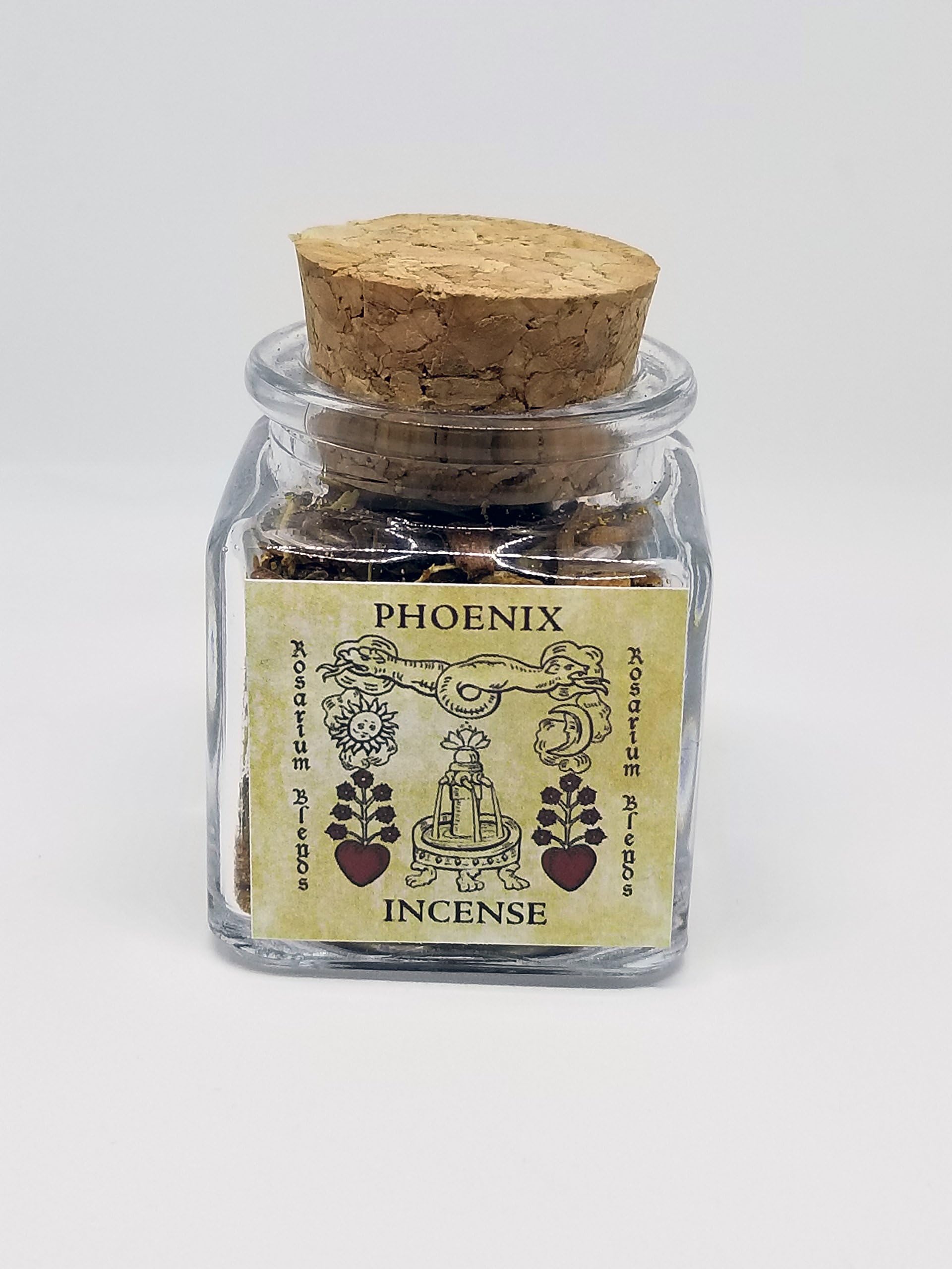 Rosarium Blends Hand-Crafted Incense Blend: Phoenix