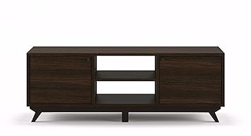 Urban Ladder Lincoln FNCOMB43UW30699 TV Unit (Matte Finish, Dark Walnut)