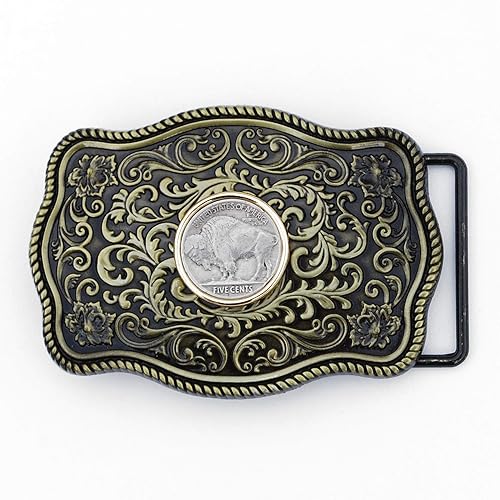 buffalo nickel belt buckle