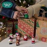 THE TWIDDLERS 8 Christmas Wind Up Toys Assorted Xmas Designs Snowman Santa view 7