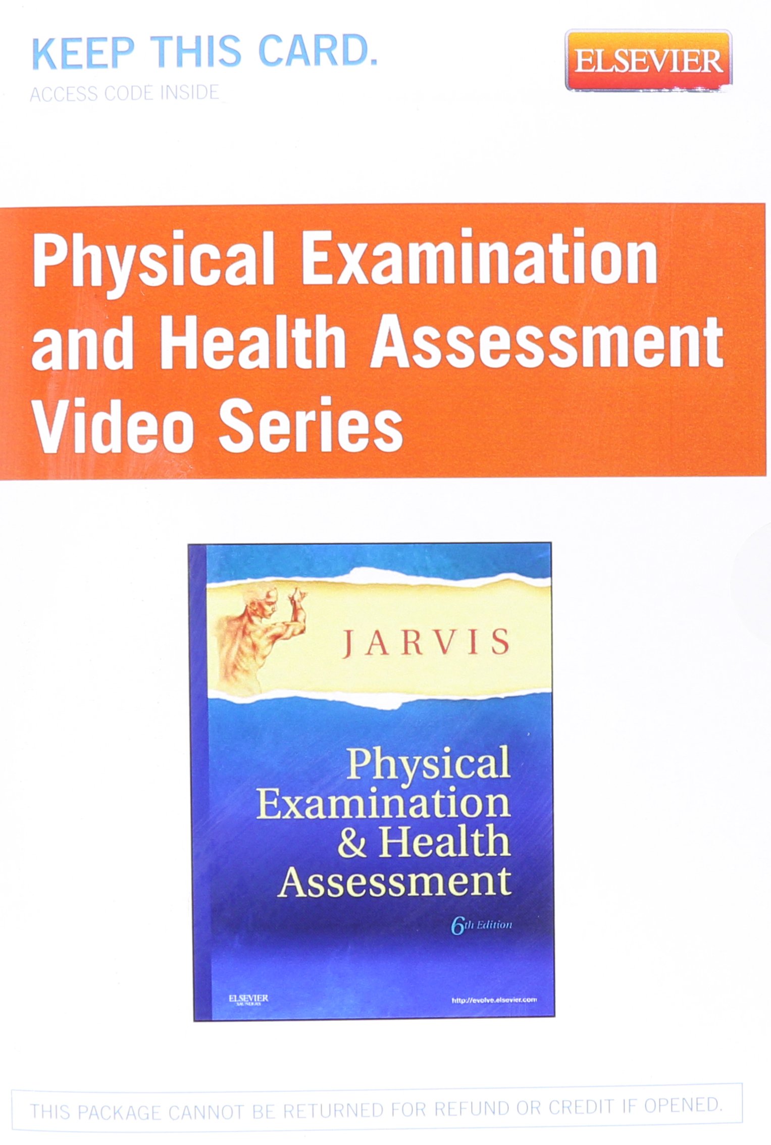 Physical Examination and Health Assessment Video Series (User Guide and  Access Code): Carolyn Jarvis PhD APN CNP: 9781416054207: Assessment &  Diagnosis: ...