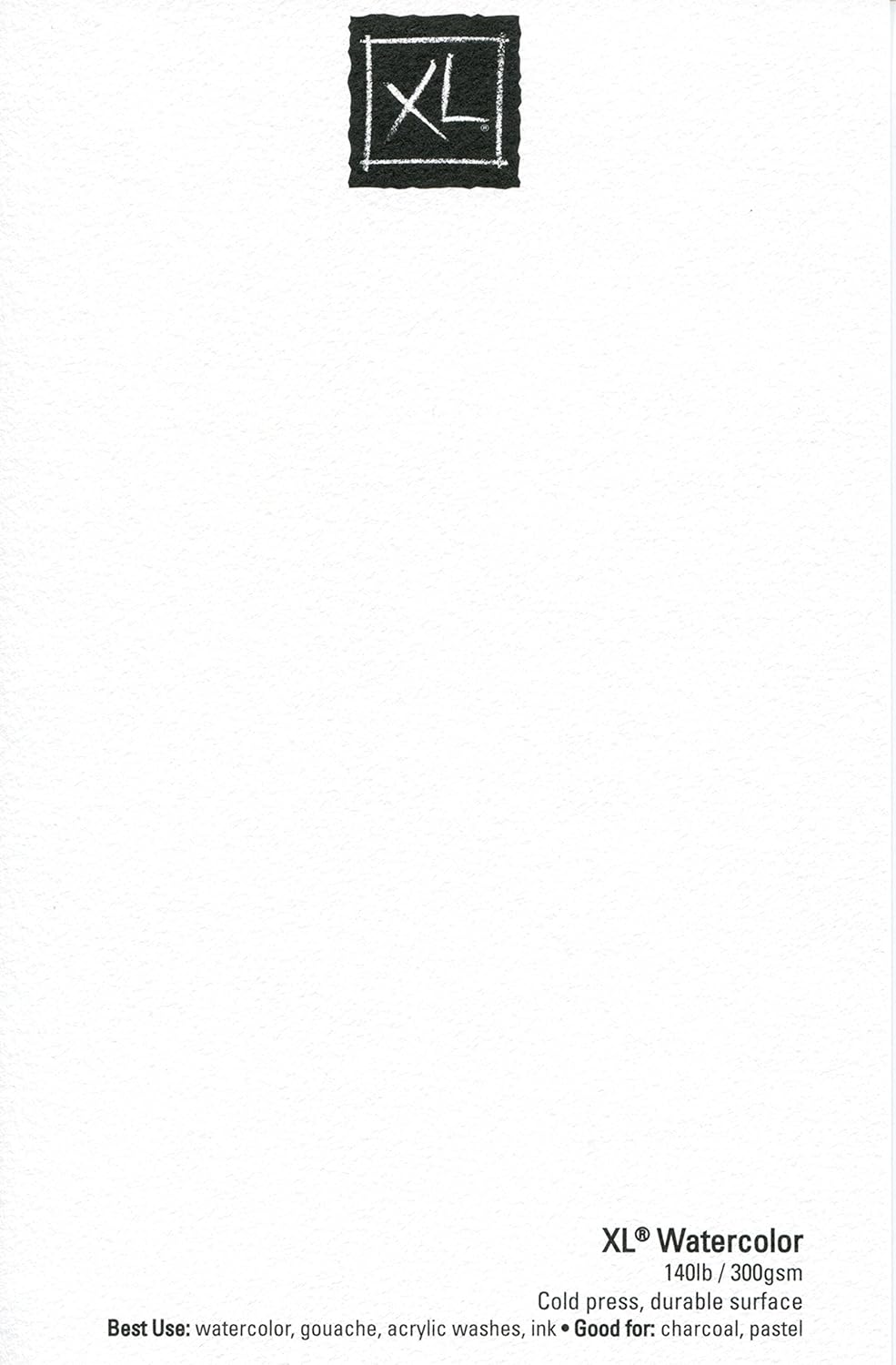 Canson (100510941) XL Series Watercolor Pad, 9" x 12", Fold-Over Cover, 30 Sheets: Arts, Crafts & Sewing
