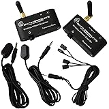 BAFX Products - RF Wireless IR Repeater Kit/Infrared Remote Control Extender Kit; Hide Your Cable Box Out of Sight; No Wires 