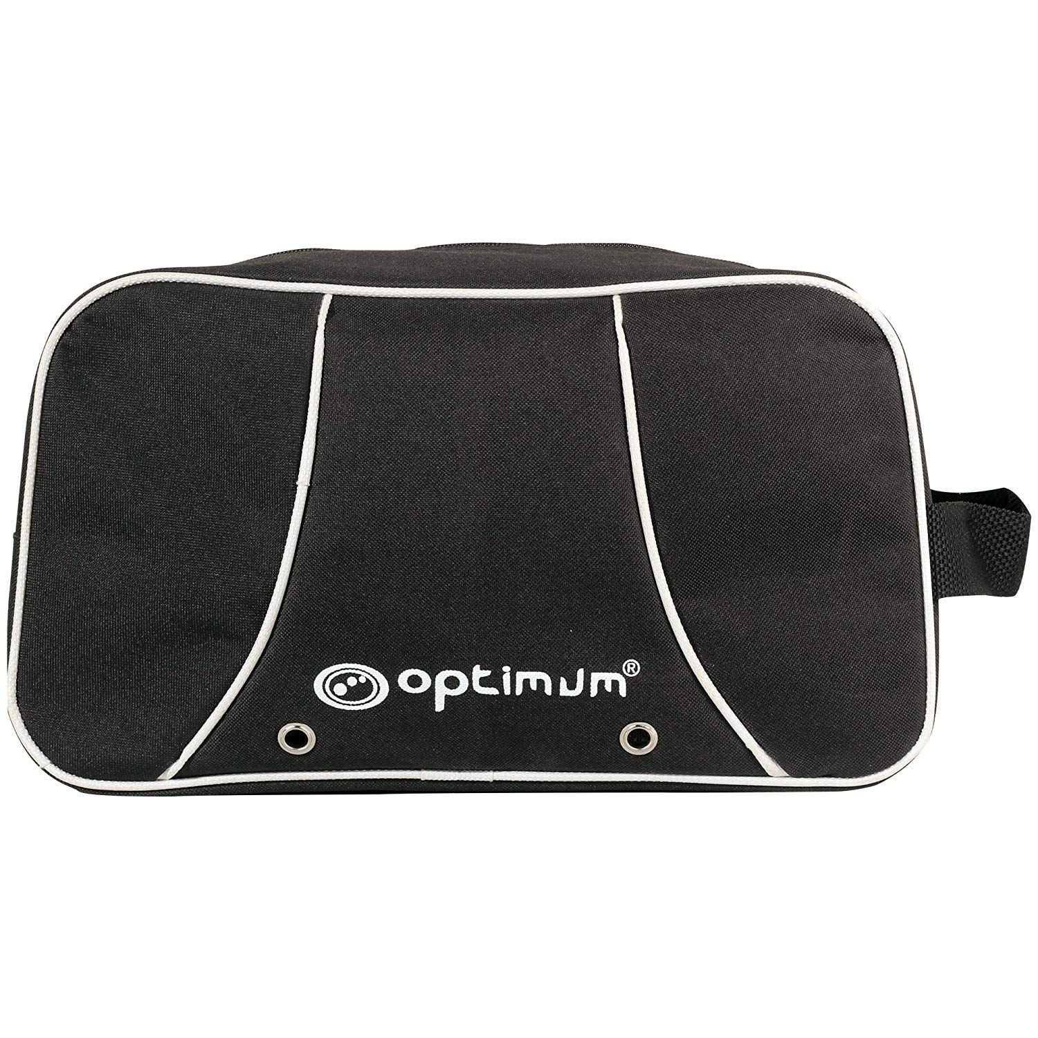 Optimum Men Boot Bag Boot Bag - Black/White, One Size