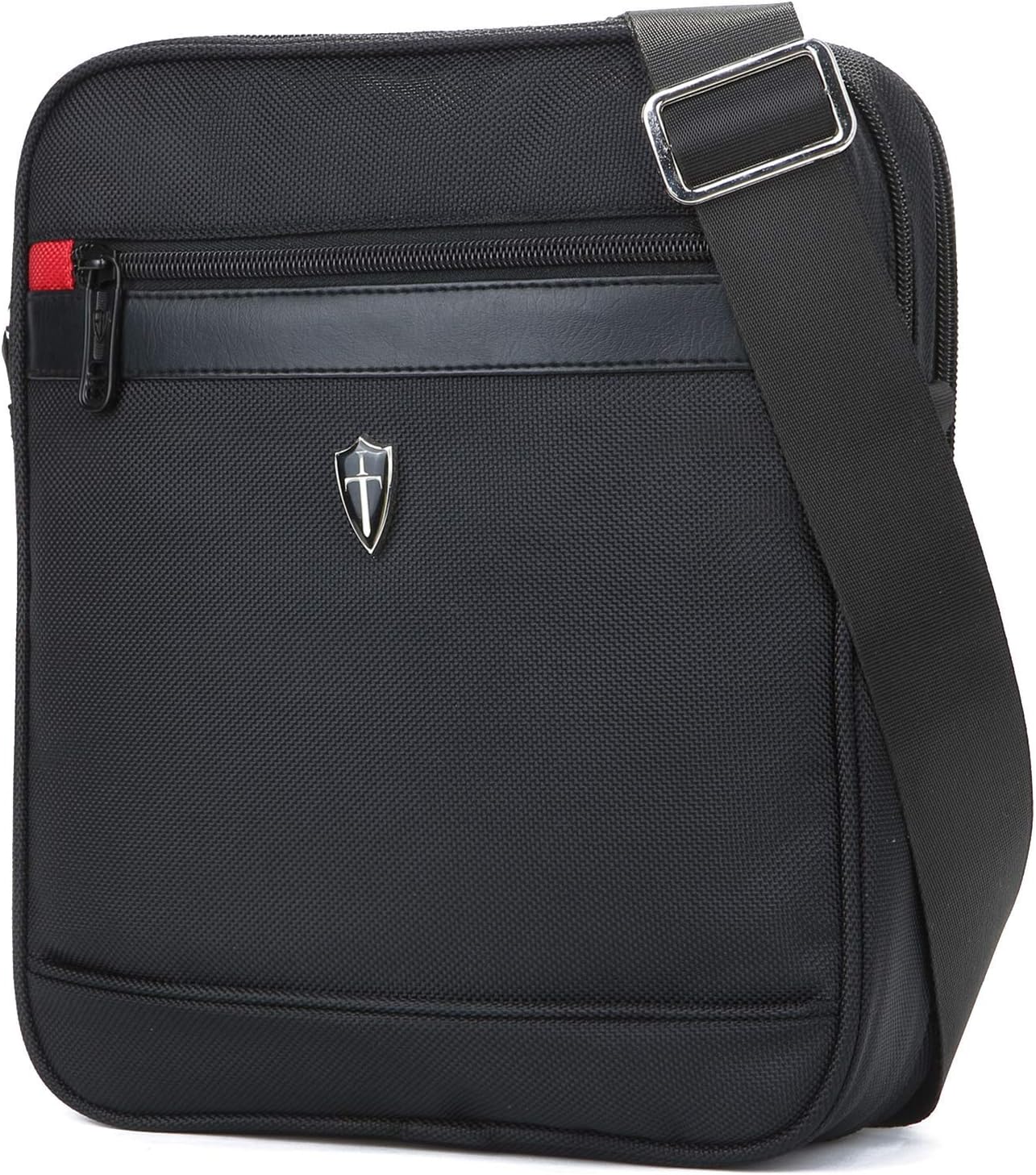 Victoriatourist V7002 Vertical Shoulder Messenger Bag for iPad/Tablet Upto 10.1", Black